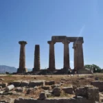 The Temple of Apollo in Ancient Corinth
