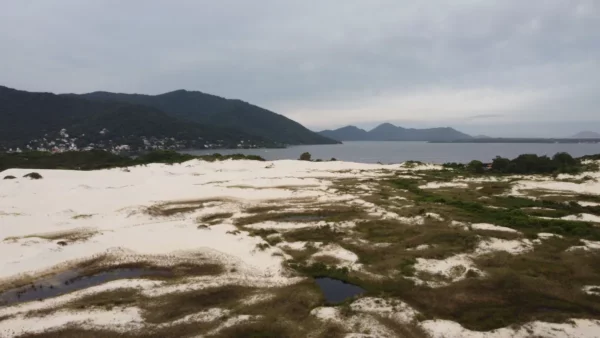 The dunes beside lagoa da conceicao in florianopolis