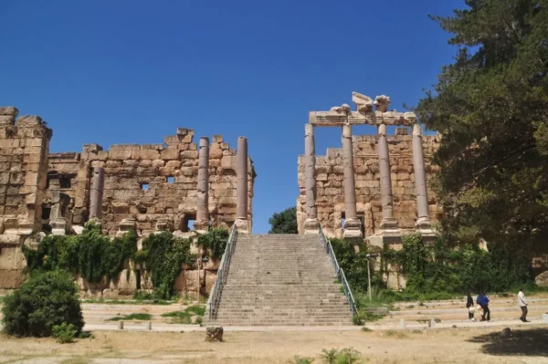 The Propylaea, baalbek archeological site, lebanon