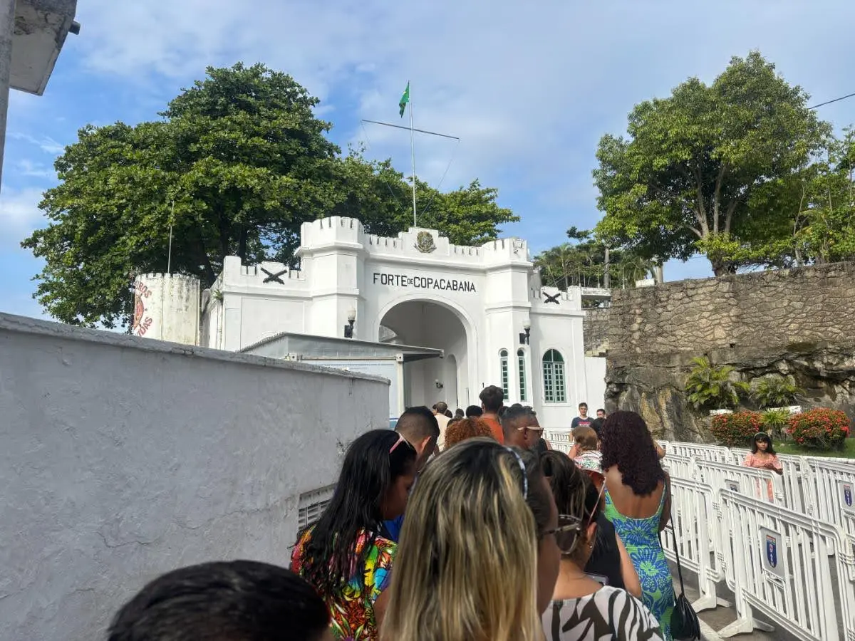 fort copacabana entrance