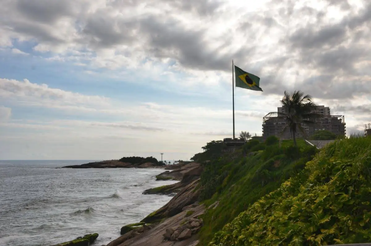 The view behind copacabana fort