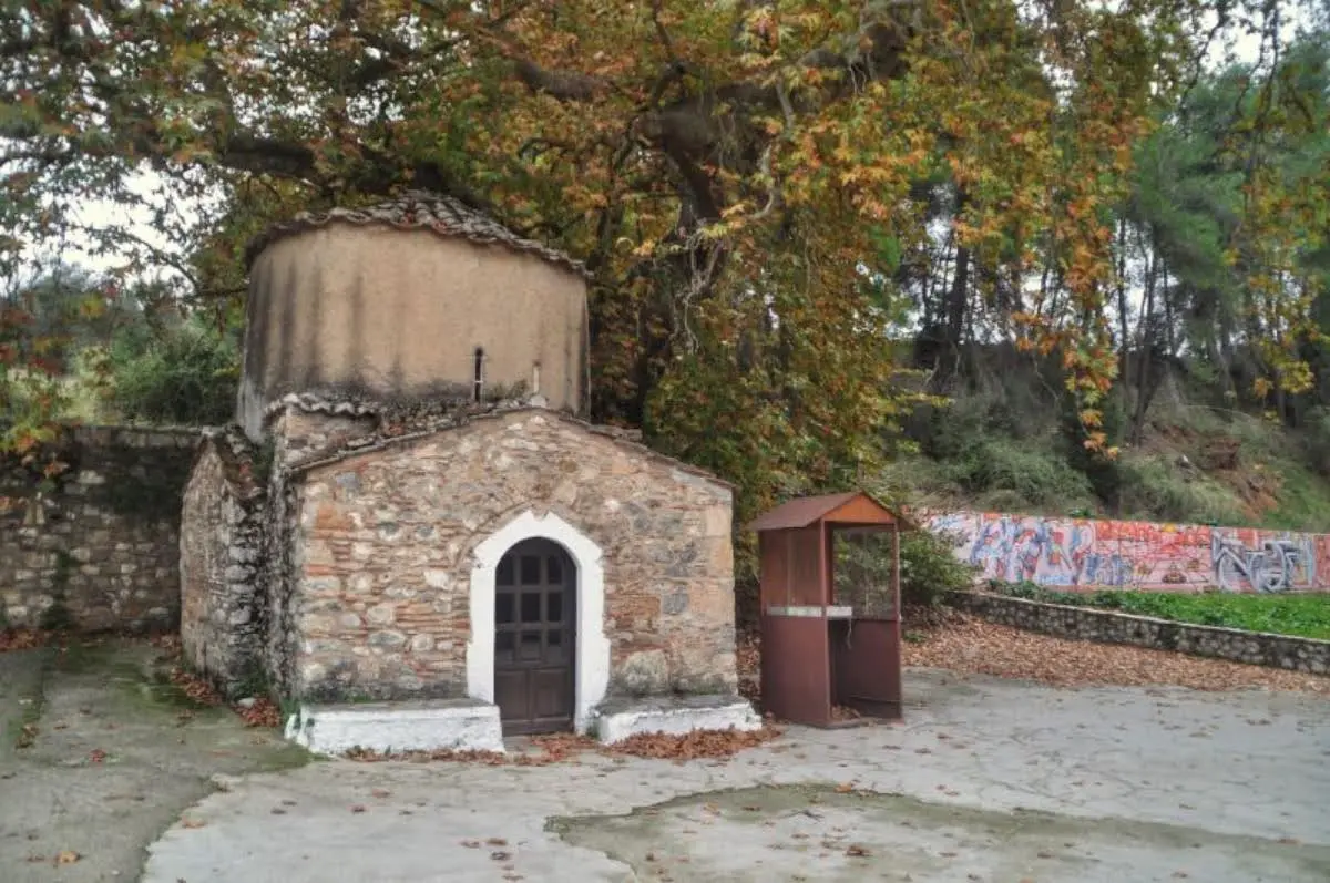 The medieval church of Panagia Monomeritissa at eria, evia