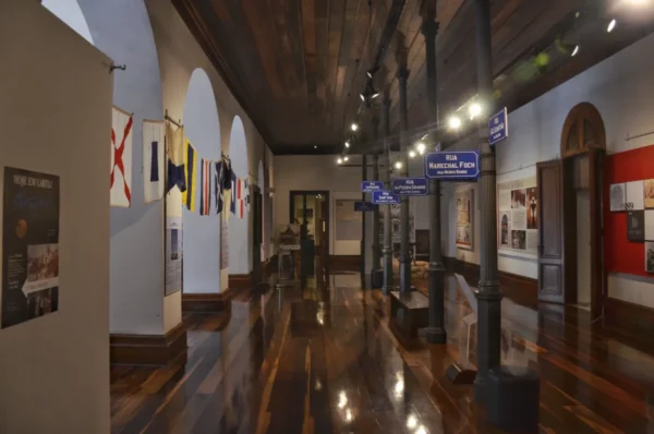 Inside the historical museum of santa catarina
