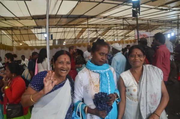 happy indian mauritian women posing for a photo