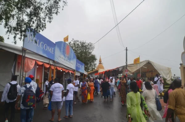 shiva maharastri in ganga talao, mauritius