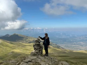 Climbing Mount Grammos from the Greek Side