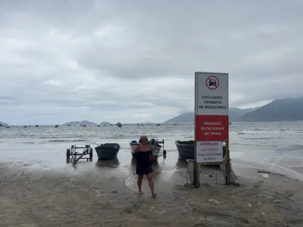 Pântano do Sul beach on santa catarina island
