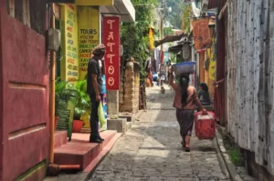 A cute street in the heart of San Marcos