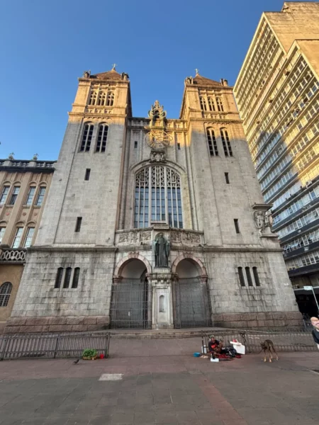 The monastery of São Bento in sao paulo