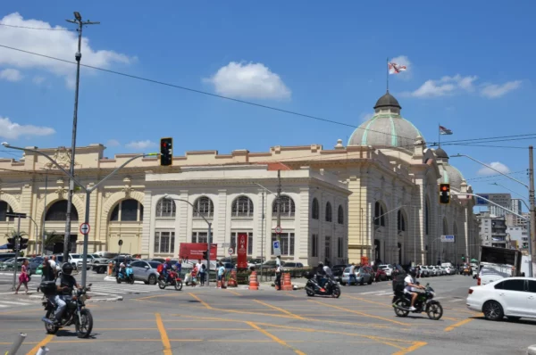 Municipal Market of São Paulo from outside