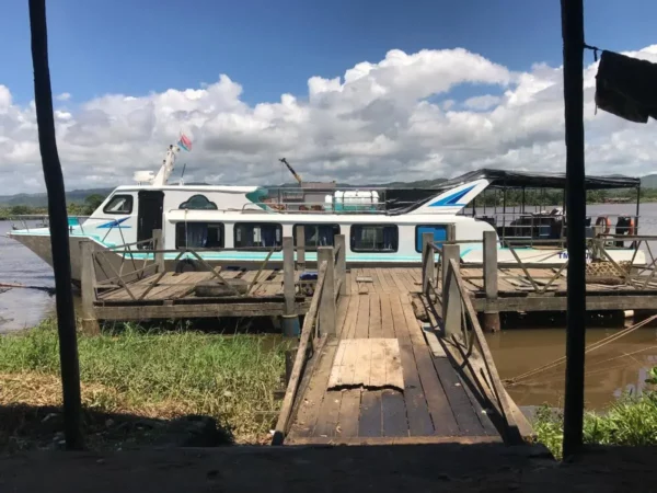 From Mahambo to Sainte Marie Island by Ferry