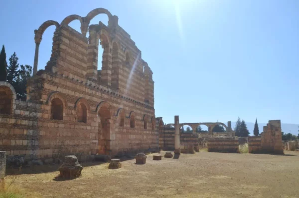 anjar archeological site lebanon