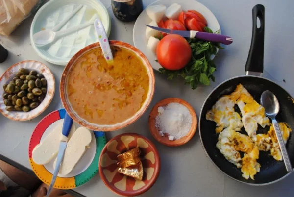 lebanese village breakfast