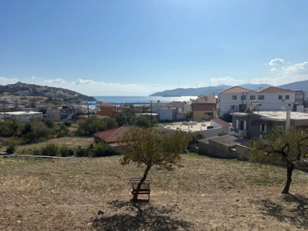 View of agioi apostoloi petrion village from above