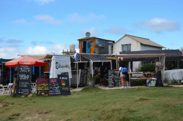 Café-restaurant in Cabo Polonio downtown