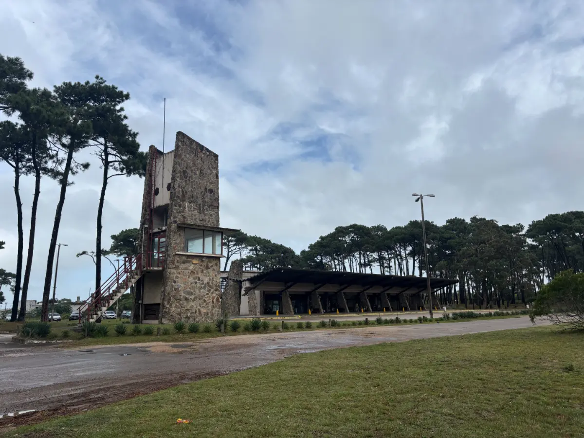 The bus station of La Paloma
