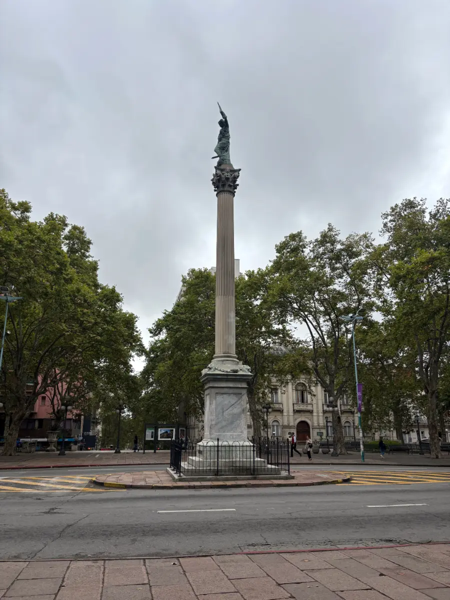 The Justice Plaza Cagancha of montevideo