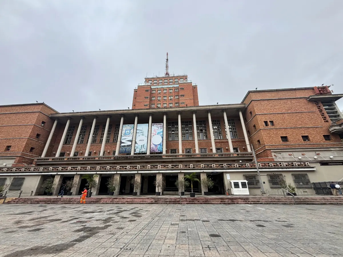 The municipal building of Montevideo