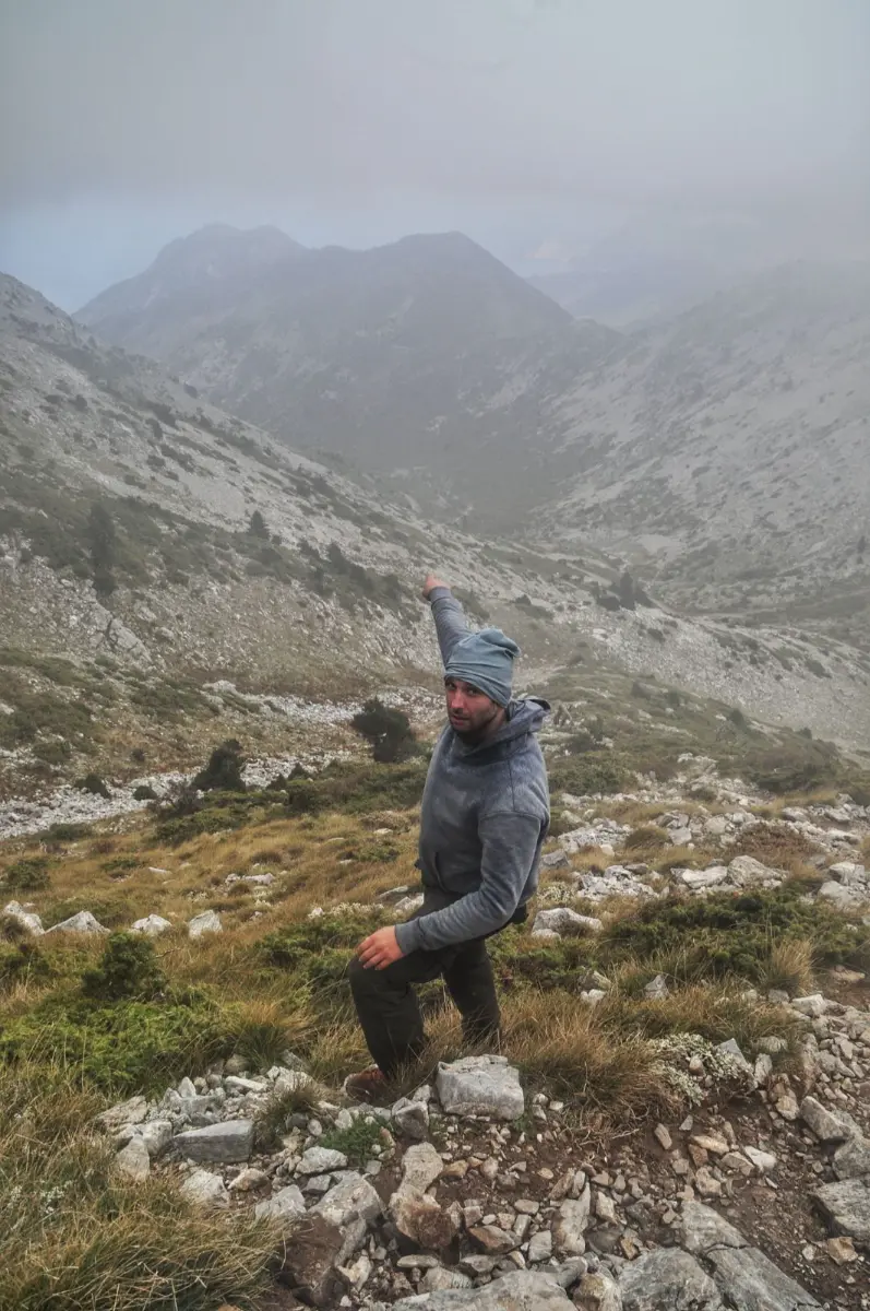 tour guide on evia island, greece