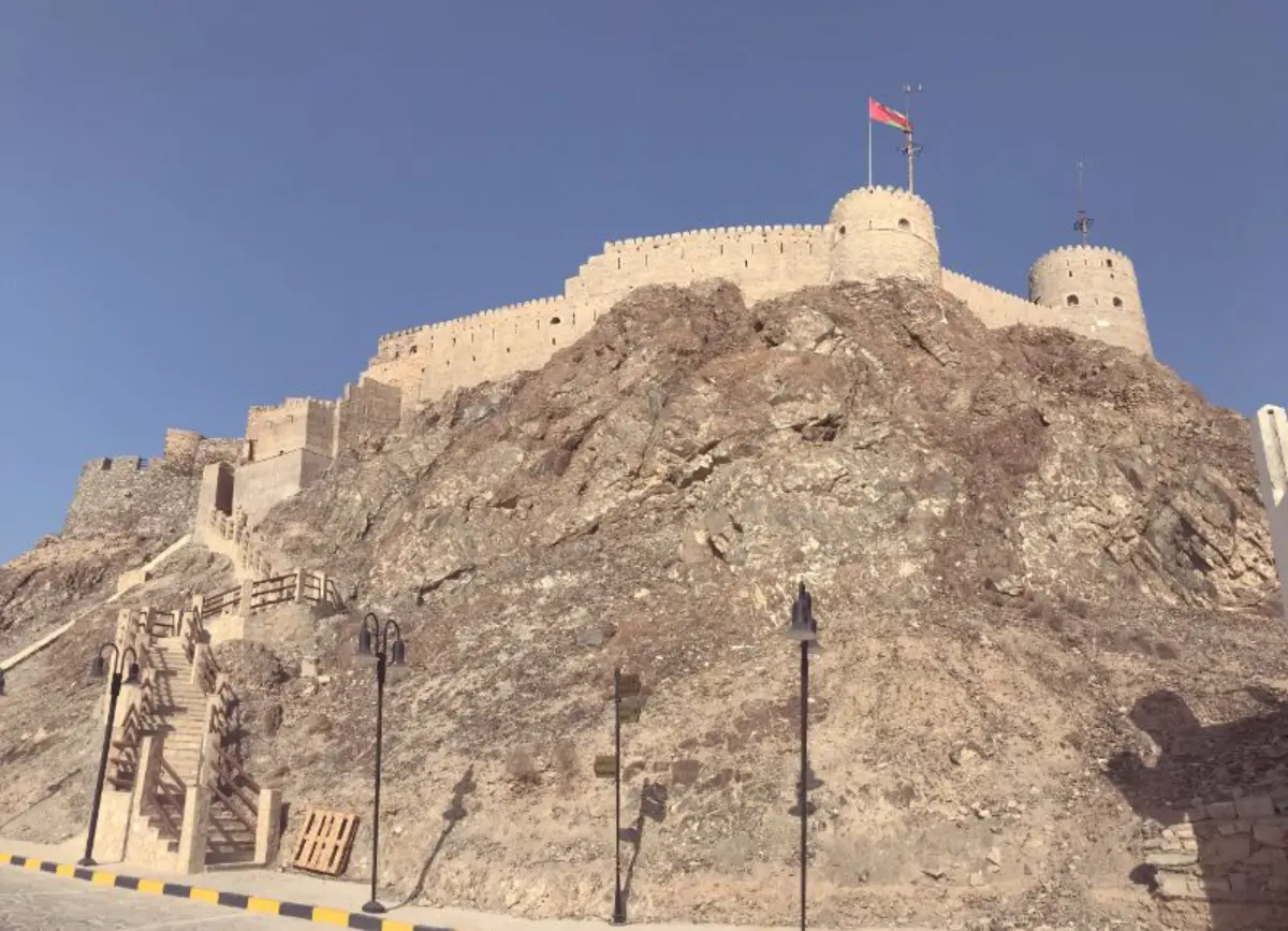 αρχαίο κάστρο στο ομάν