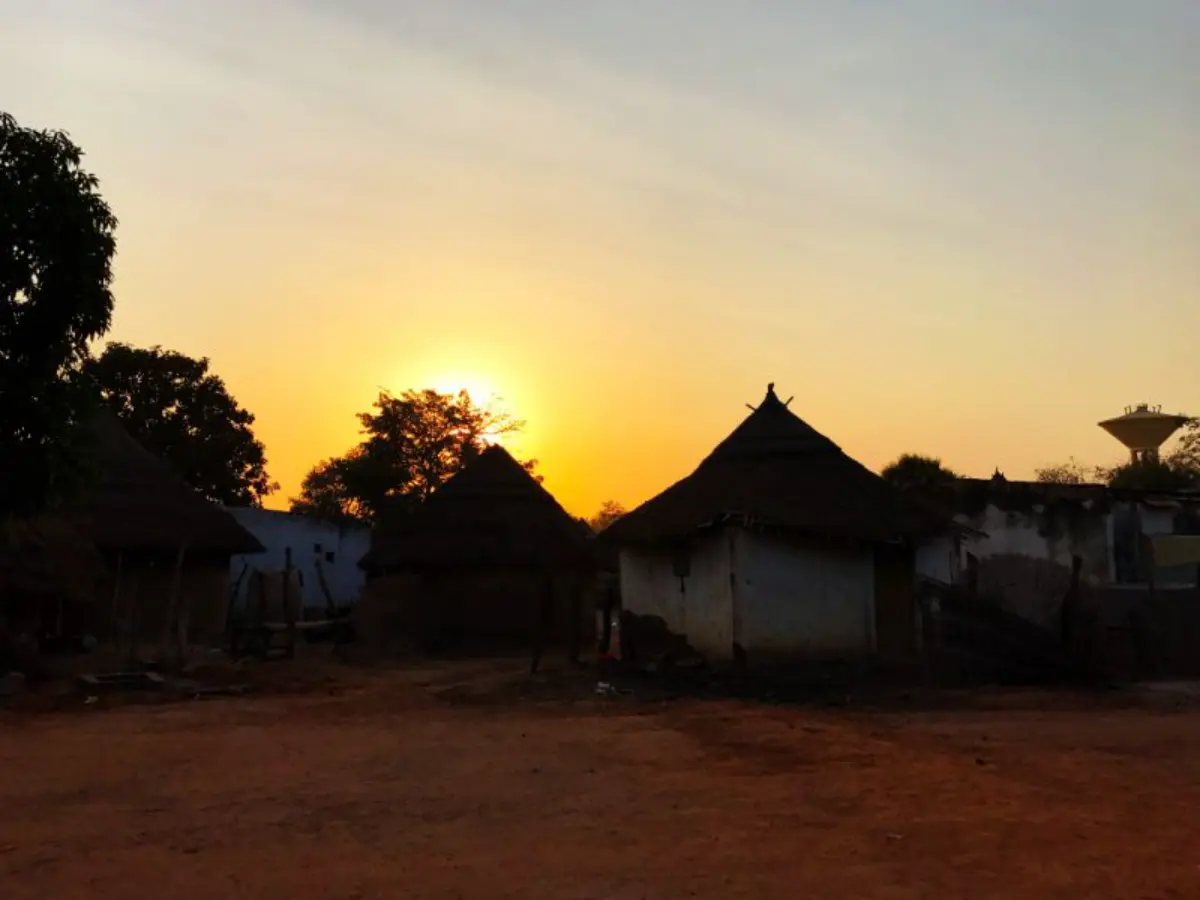 Ανατολή υπέρ του Νιοκόλο-Κόμπα εθνικό πάρκο σενεγάλη