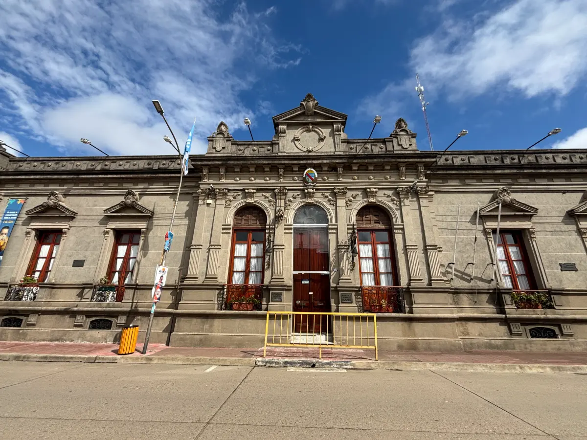 Stately building in central rocha uruguay