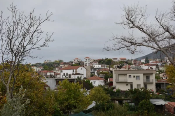The village of Vasilika on north evia