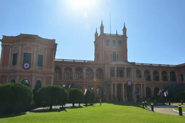 López Palace (Palacio de López) in acuncion, paraguay