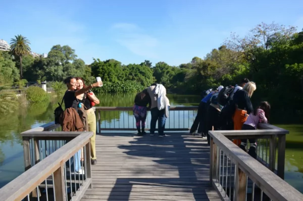 A pond in buenos aires Ecopark