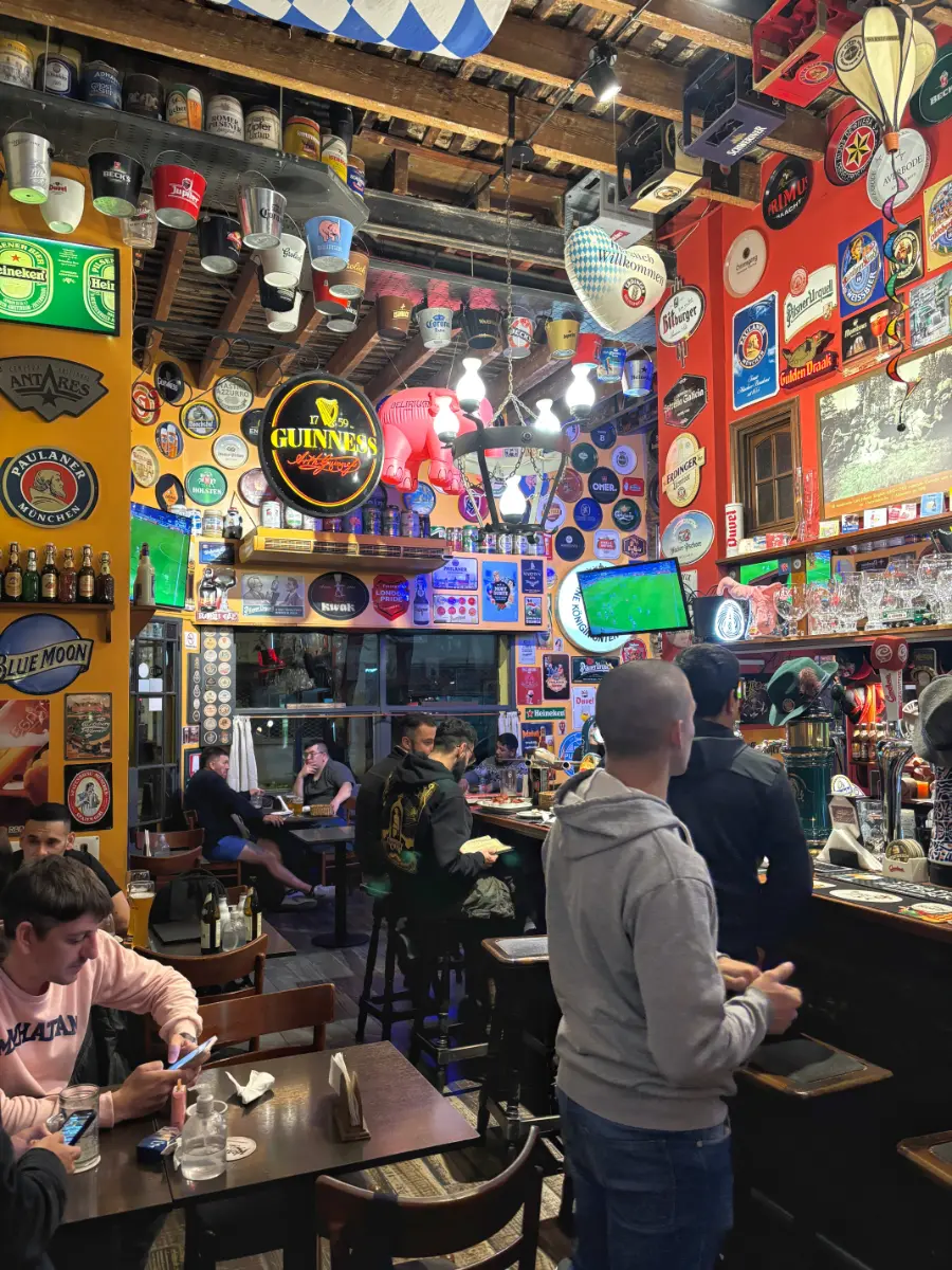 Lively bar in San Telmo, buenos aires