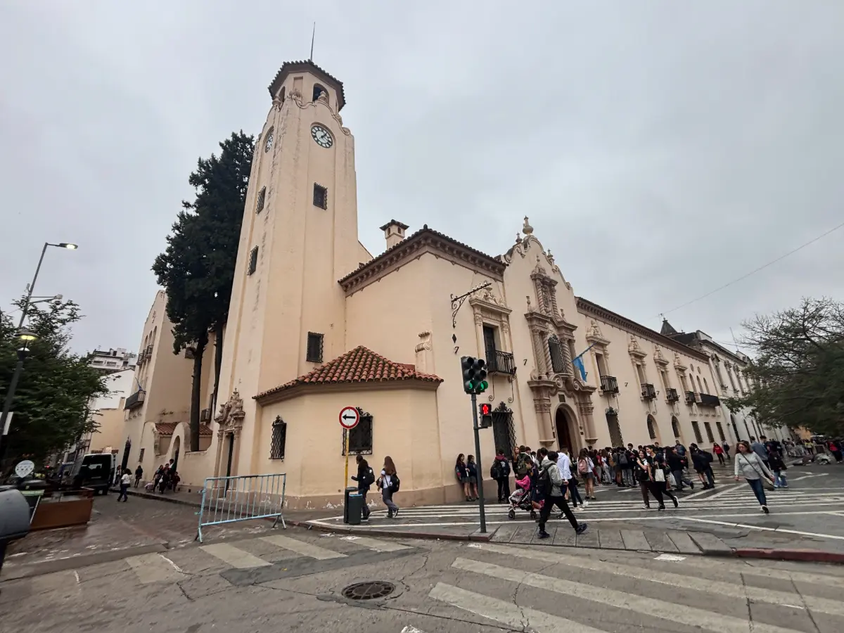 The National College of Monserrat in the Jesuit Block (manzana jesuitica) in cordoba, argentina