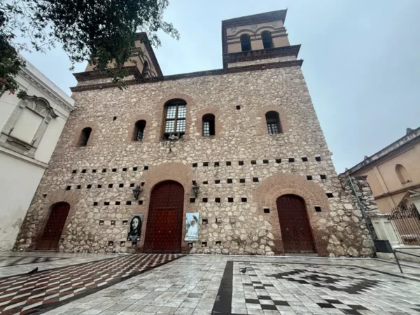 stone Church of the Society of Jesus, oldest church of cordoba, argentina,