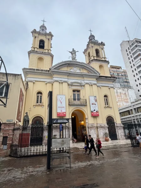 Basilica of Our Lady of Mercy in cordoba, argentina
