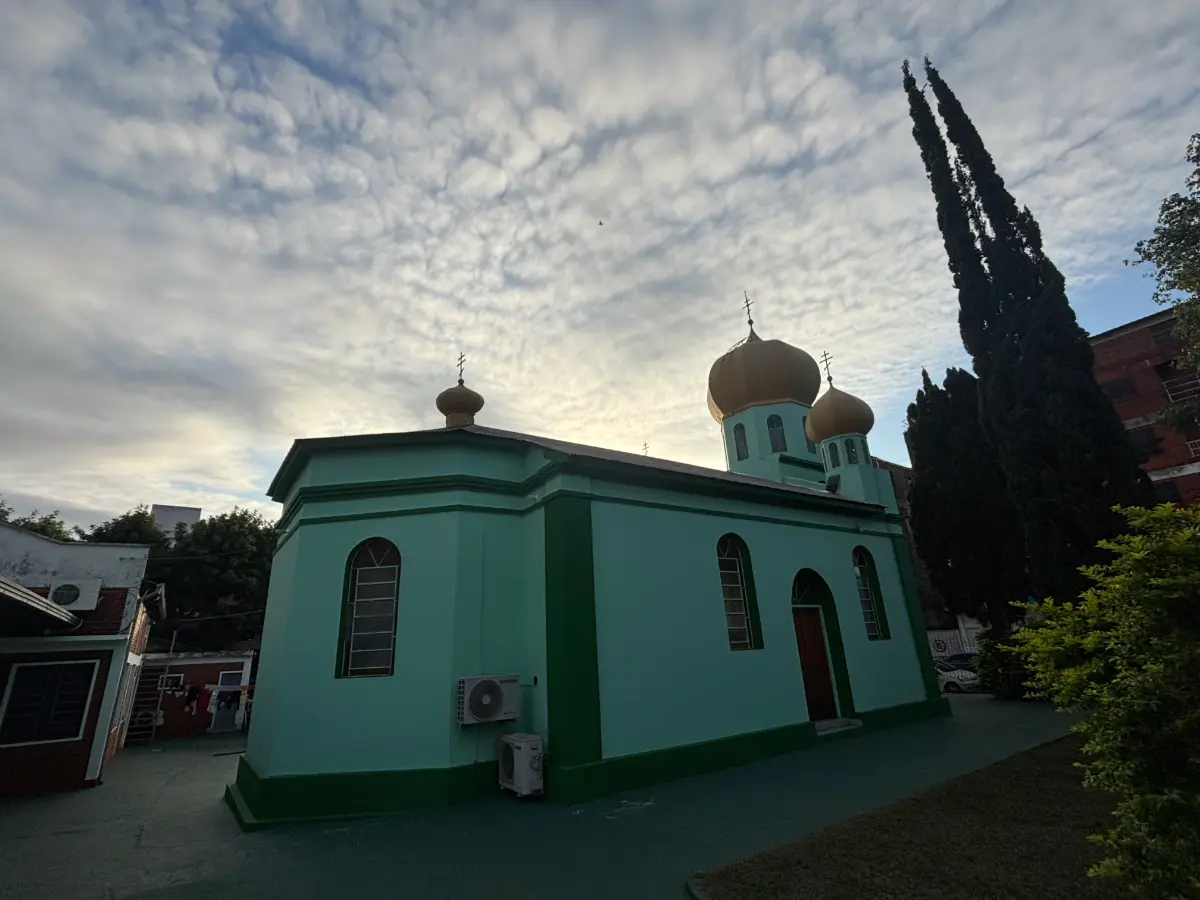 Saint Nicholas Russian Orthodox in encarnacion, paraguay