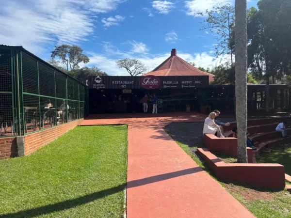 The restaurant in the service area  of iguazu national park in argentina