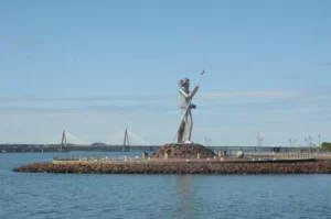 View across the Paraná from the waterfront of Posadas