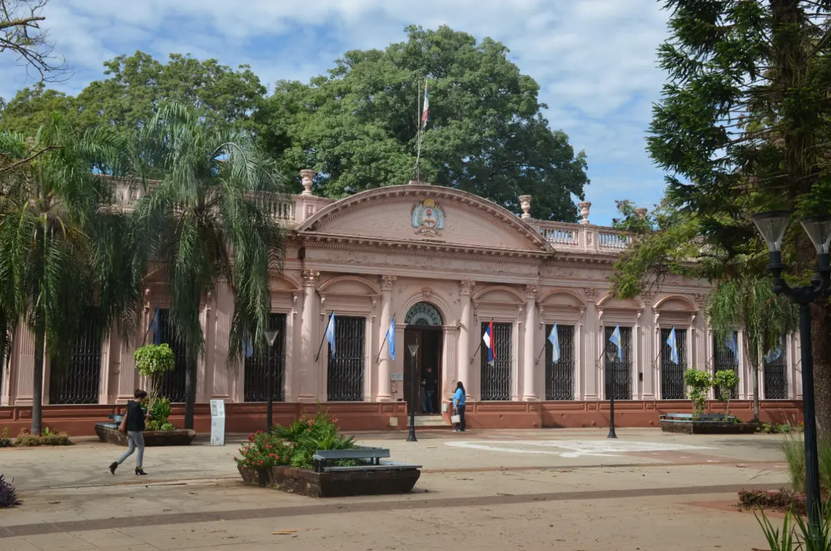 The Government House of Misiones in posadas, argentina