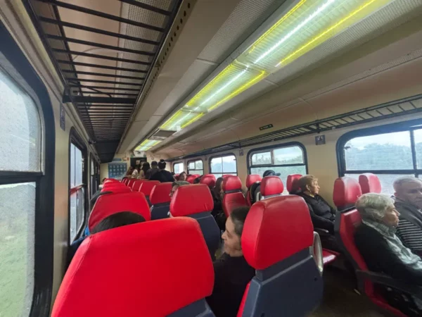 In the train from posadas to encarnacion