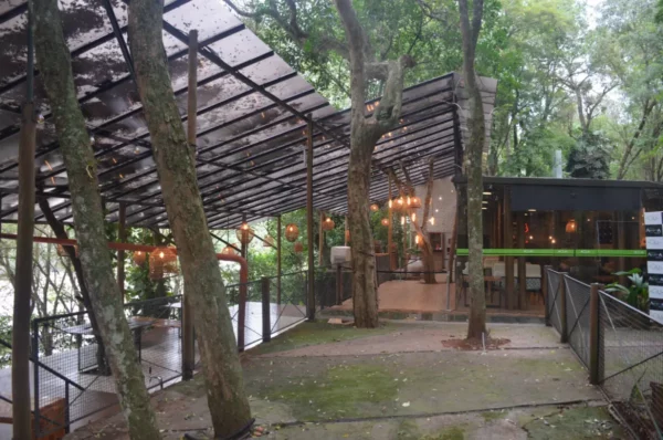 The restaurant in monday falls reserve in paraguay