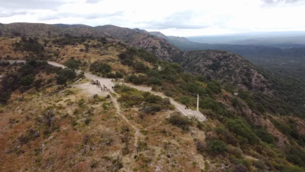 Mountains above San Marcos in cordoba argentina