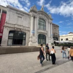Beaux-Arts architecture in downtown Santa Fe, Argentina
