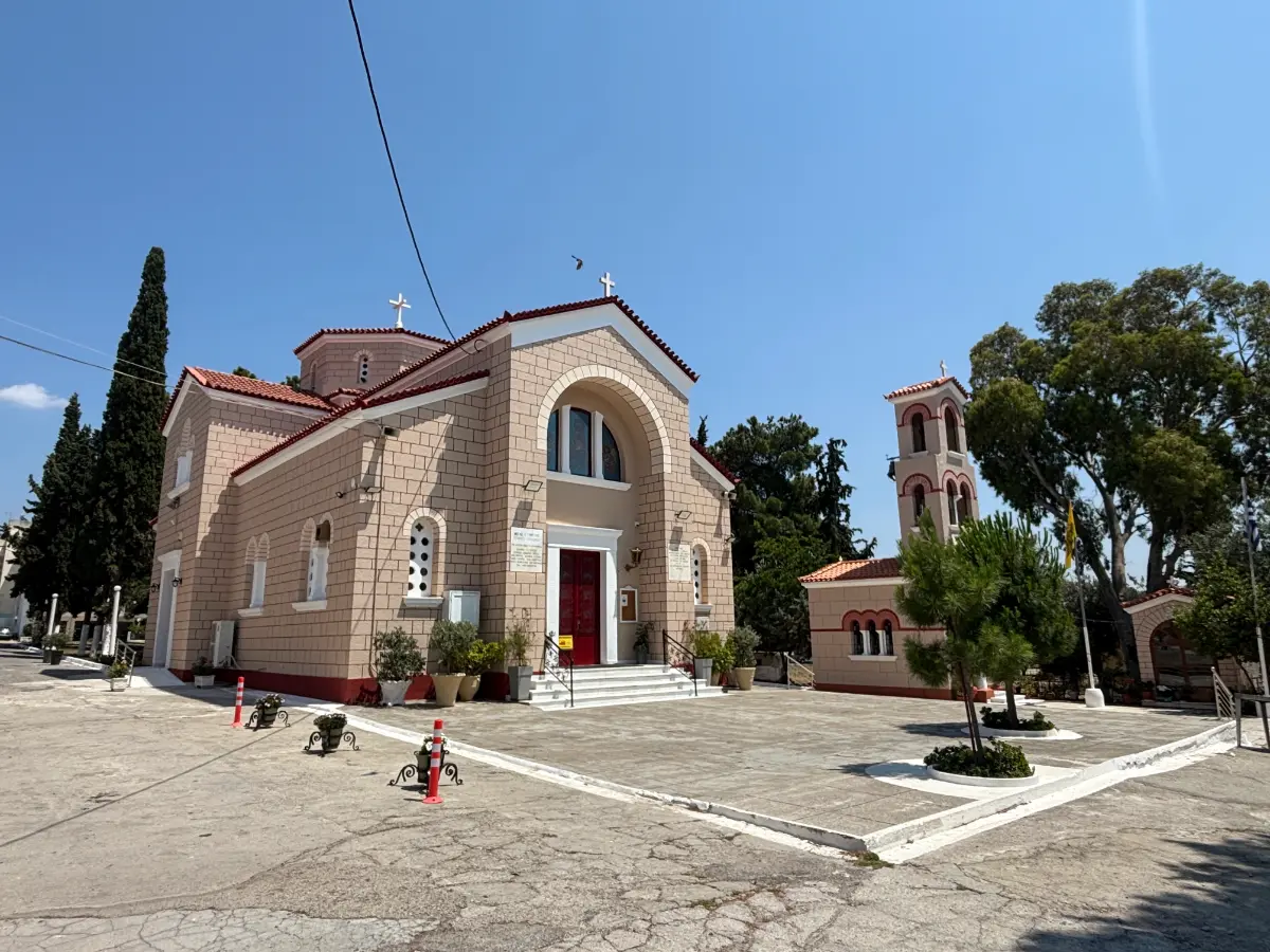 Panagia Phaneromeni church in nea artaki