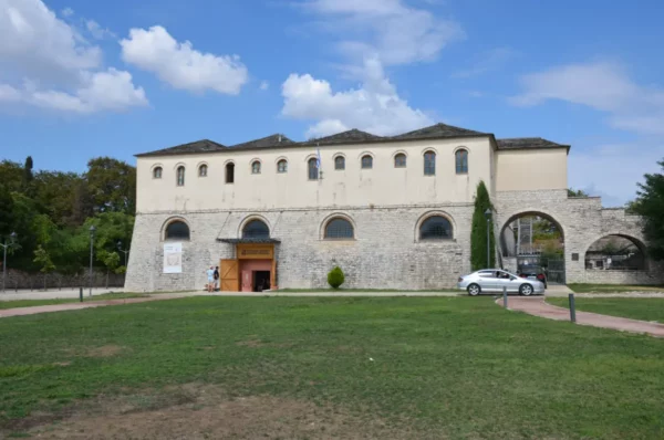 Soufari Sarai, the former Ottoman cavalry school inside Ioannina Castle, Greece
