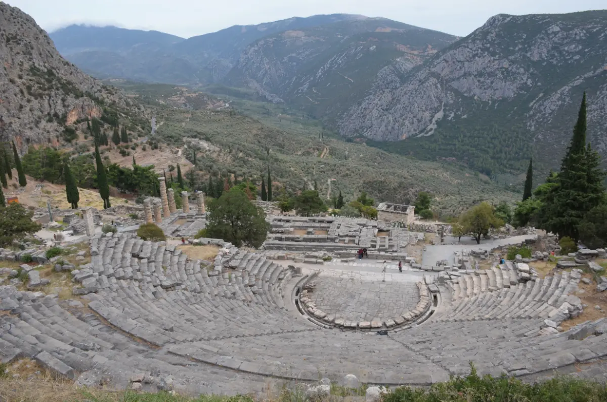 The theatre of Delphi