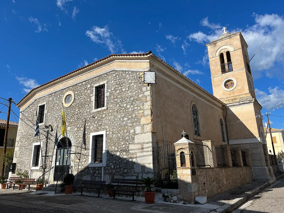 Agia Paraskevi church in galaxidi