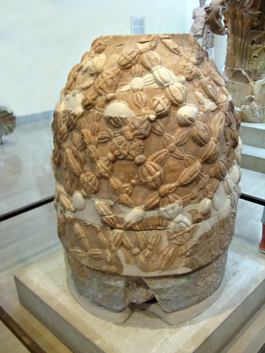 The Omphalos: “Navel of the World” in delphi museum
