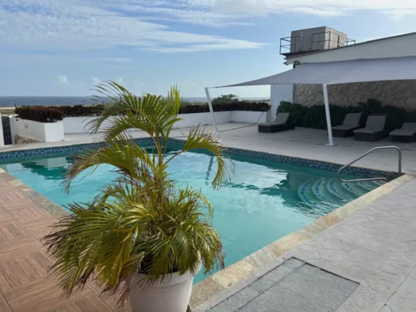Swimming pool at the Curaçao Airport Hotel