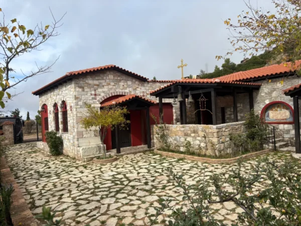 year of monastery of saint panteleimon on mount penteli, athens